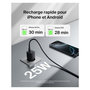 Voir la diapositive 5 : Belkin Chargeur 25W avec cable USB-C Noir