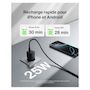 Voir la diapositive 5 : Belkin Chargeur 25W avec cable USB-C Noir