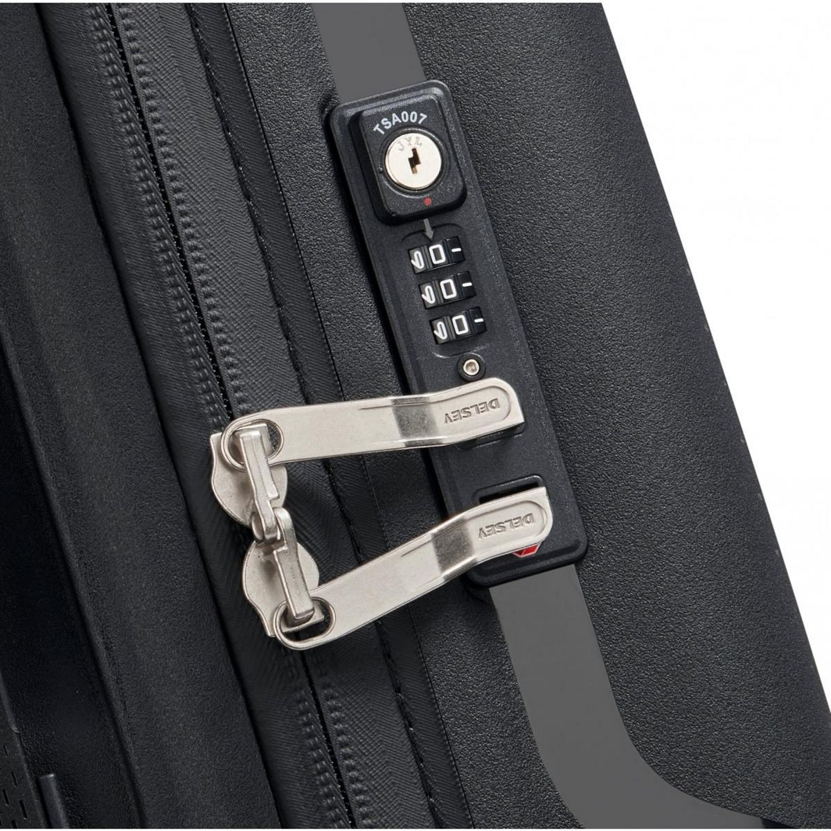 Delsey Valise cabine slim ultra-légère Clavel TSA polypropylène 55cm