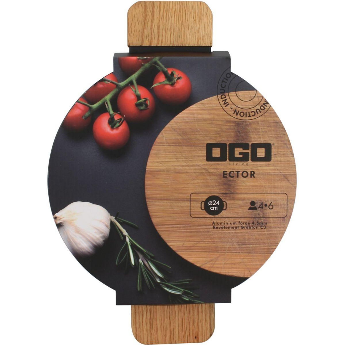 OGO LIVING Faitout Ector 24cm