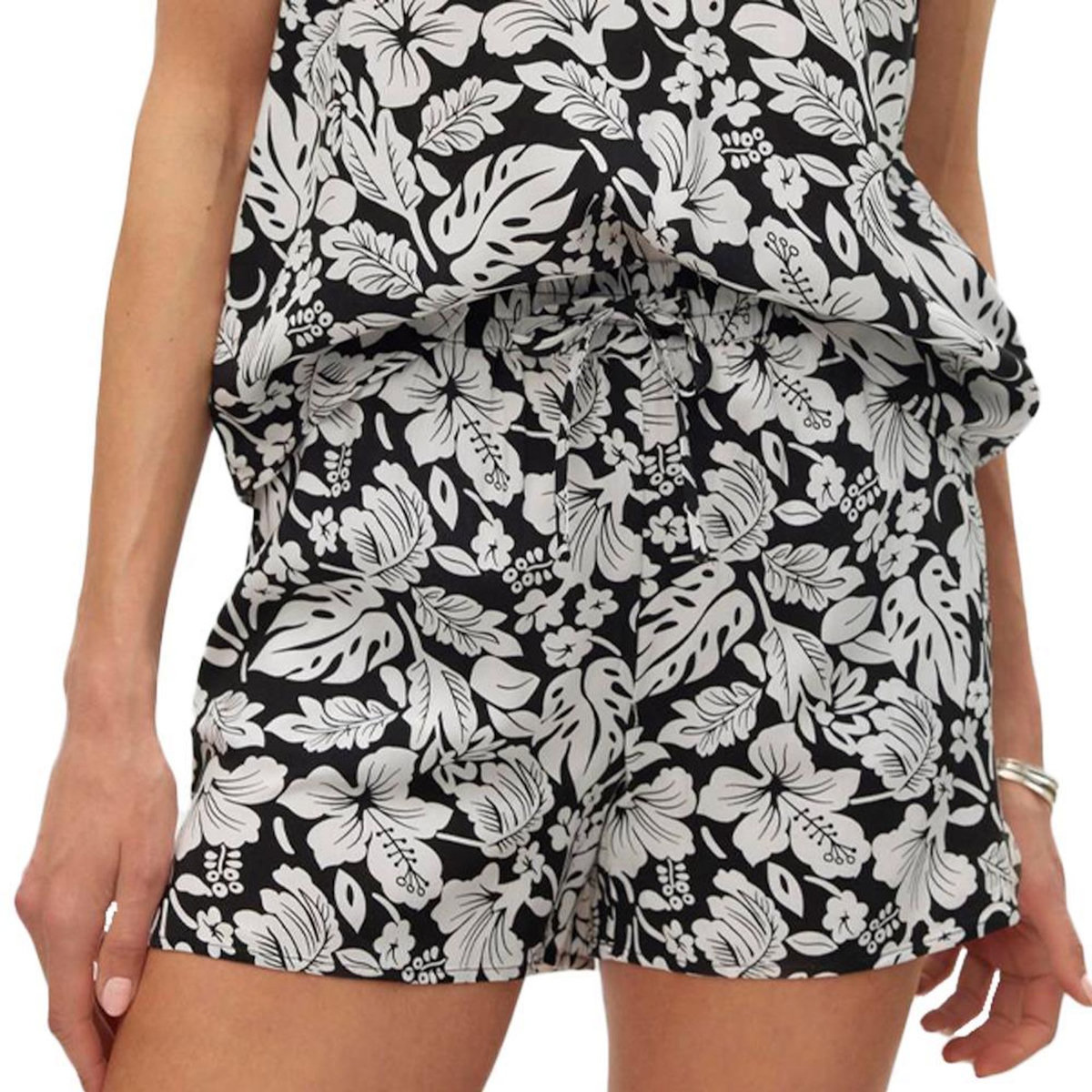 Vero Moda Short /Beige à Motifs Femme Vero Moda Easy Joy