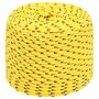 Voir la diapositive 2 : VIDAXL Corde de bateau Jaune 8 mm 25 m Polypropylene