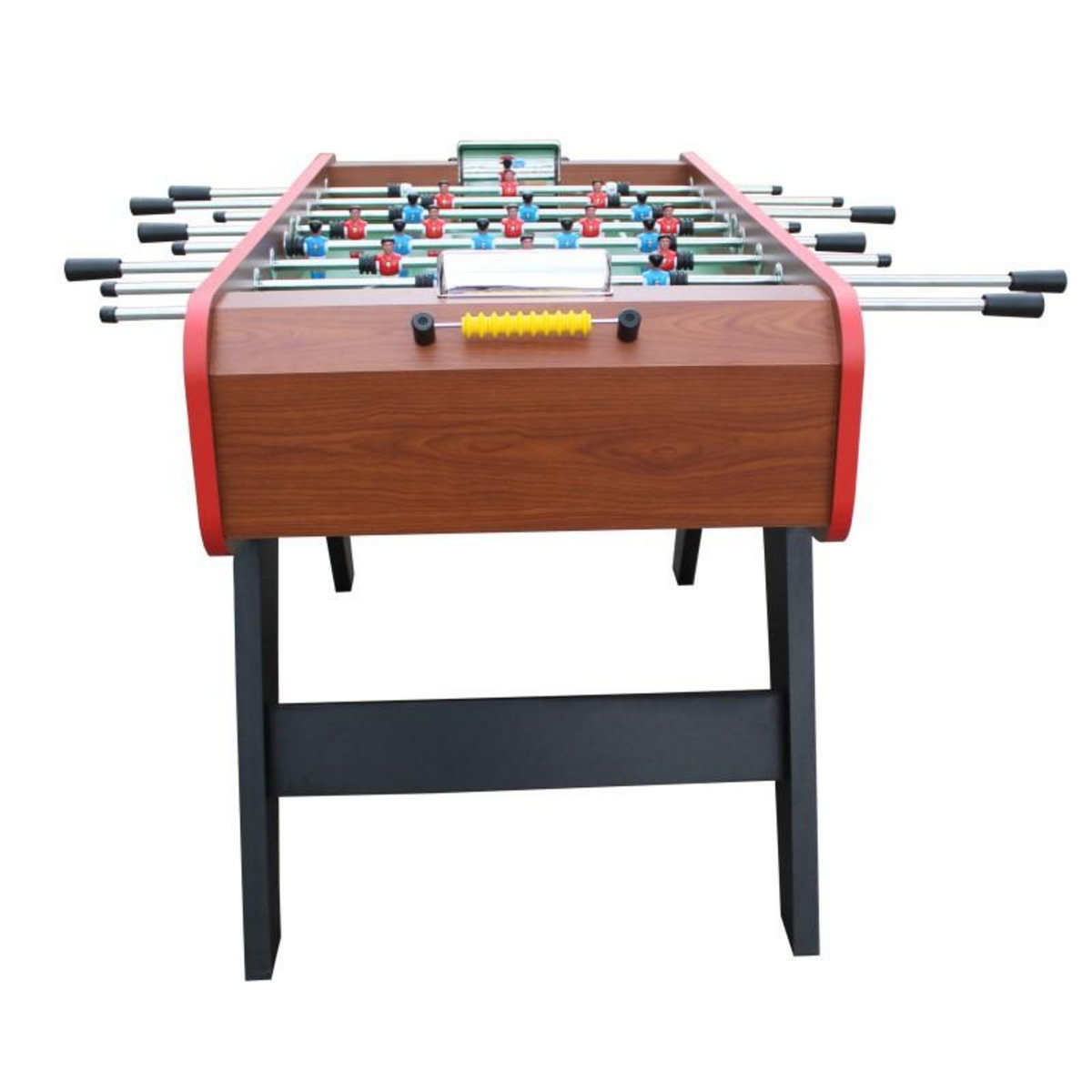 PLAY4FUN Baby-foot de Bar Deluxe Club 148 x 75 x 94 cm - 2 balles en liège inclus