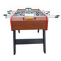 Voir la diapositive 2 : PLAY4FUN Baby-foot de Bar Deluxe Club 148 x 75 x 94 cm - 2 balles en liège inclus