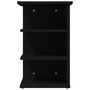Voir la diapositive 5 : VIDAXL Armoire laterale Noir 35x35x55 cm Agglomere