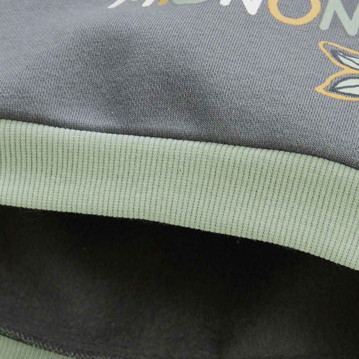 Petit Béguin Sweat-shirt enfant en molleton ultra chaud Boavista