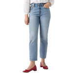Levi's Jean  délavé Femme Levi's  Cropped Lightweight Med Indig   W26. Coloris disponibles : Bleu