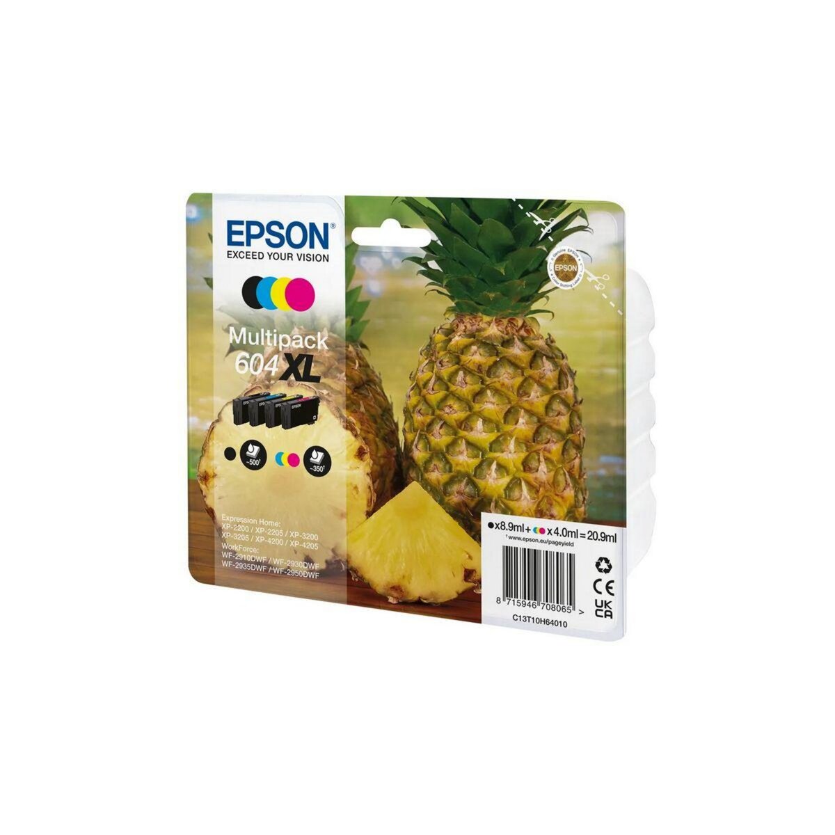 Epson Cartouche d'encre 604XL CMYN Serie Ananas