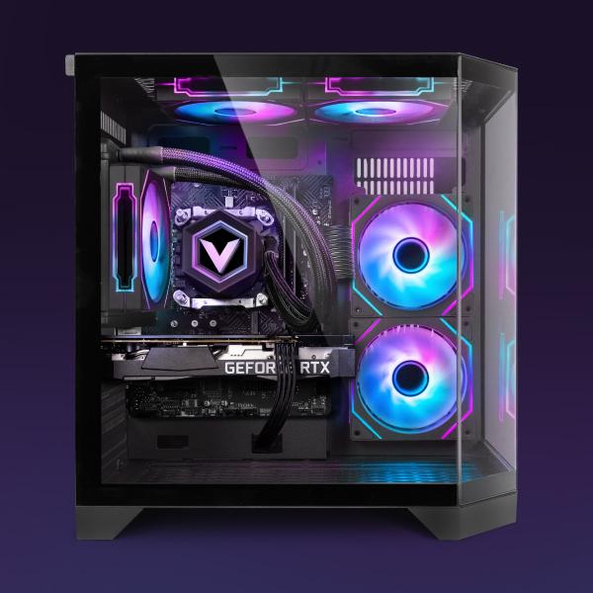 Voir la diapositive 2 : VIBOX PC Gamer Complet - Ryzen 7 5700X, RX 9060 XT, 16 Go RAM, 1 To SSD, Windows 11, WiFi + Bluetooth 5.4