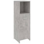 Voir la diapositive 2 : VIDAXL Armoire de salle de bain Gris beton 30x30x95 cm Bois ingenierie
