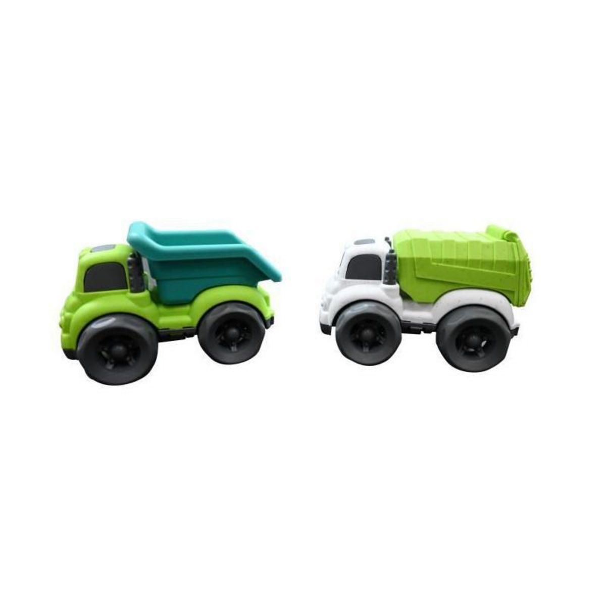 Lexibook Pack de 2 camions en fibres de blé, recyclable et biodégradable