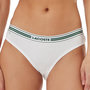 Voir la diapositive 1 : Lacoste String Blanc/Vert Femme Lacoste More