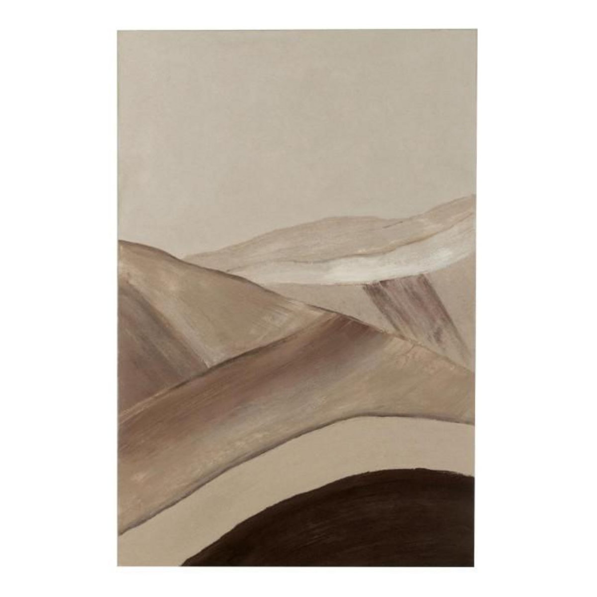 Paris Prix Toile Peinture Déco  Dune  82x122cm Multicolore