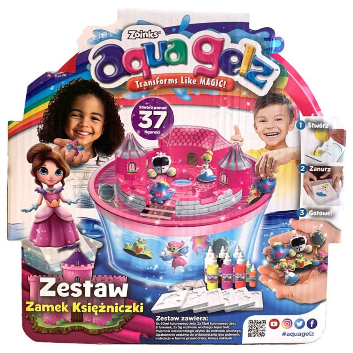 SIMBA Simba - Aqua Gelz Deluxe Princess Castle 106322496