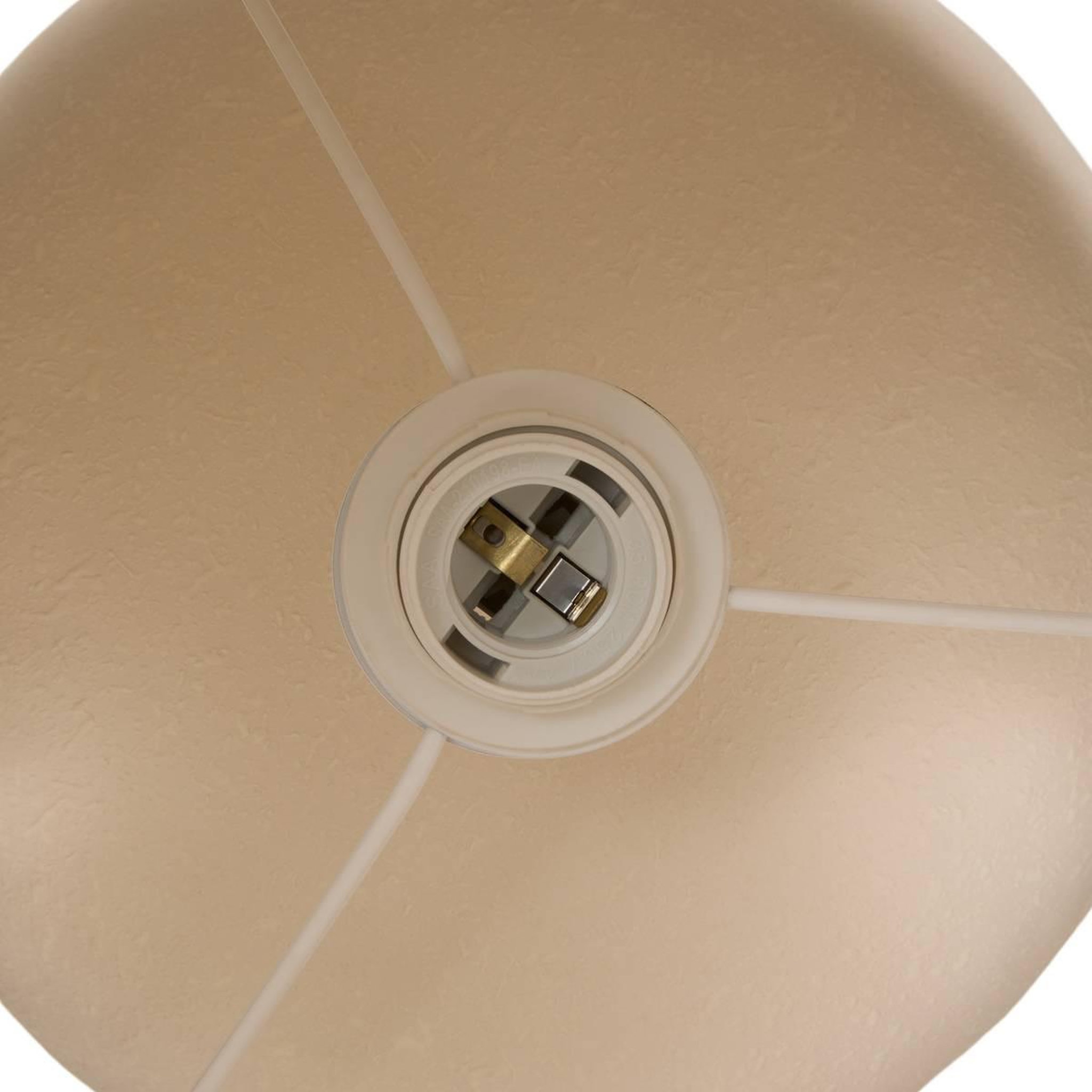 Voir la diapositive 3 : ATMOSPHERA Lampe à Poser Boule  Obine  56cm Beige
