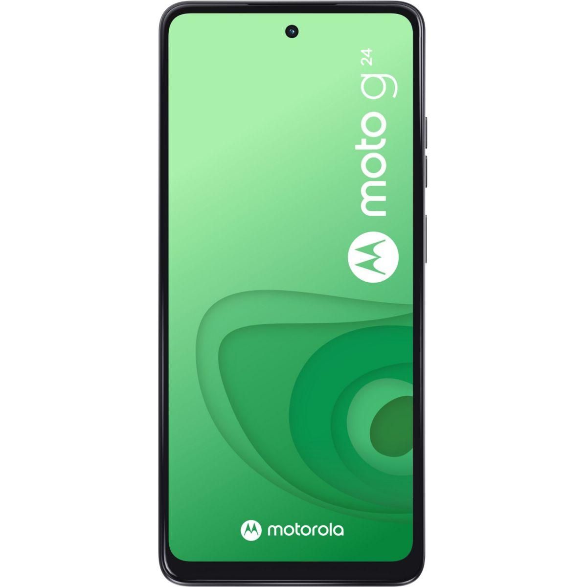 MOTOROLA Smartphone Pack G24 + Nano Tag + Coque et Chargeur