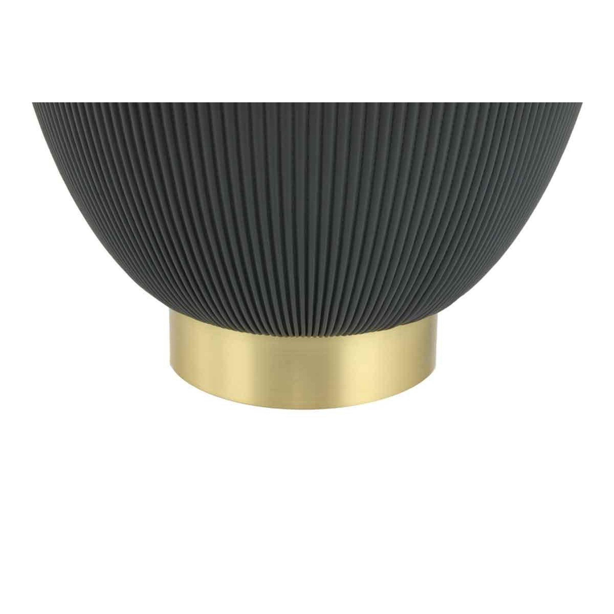Voir la diapositive 4 : Paris Prix Table d'appoint design  jokai  47cm gris & or