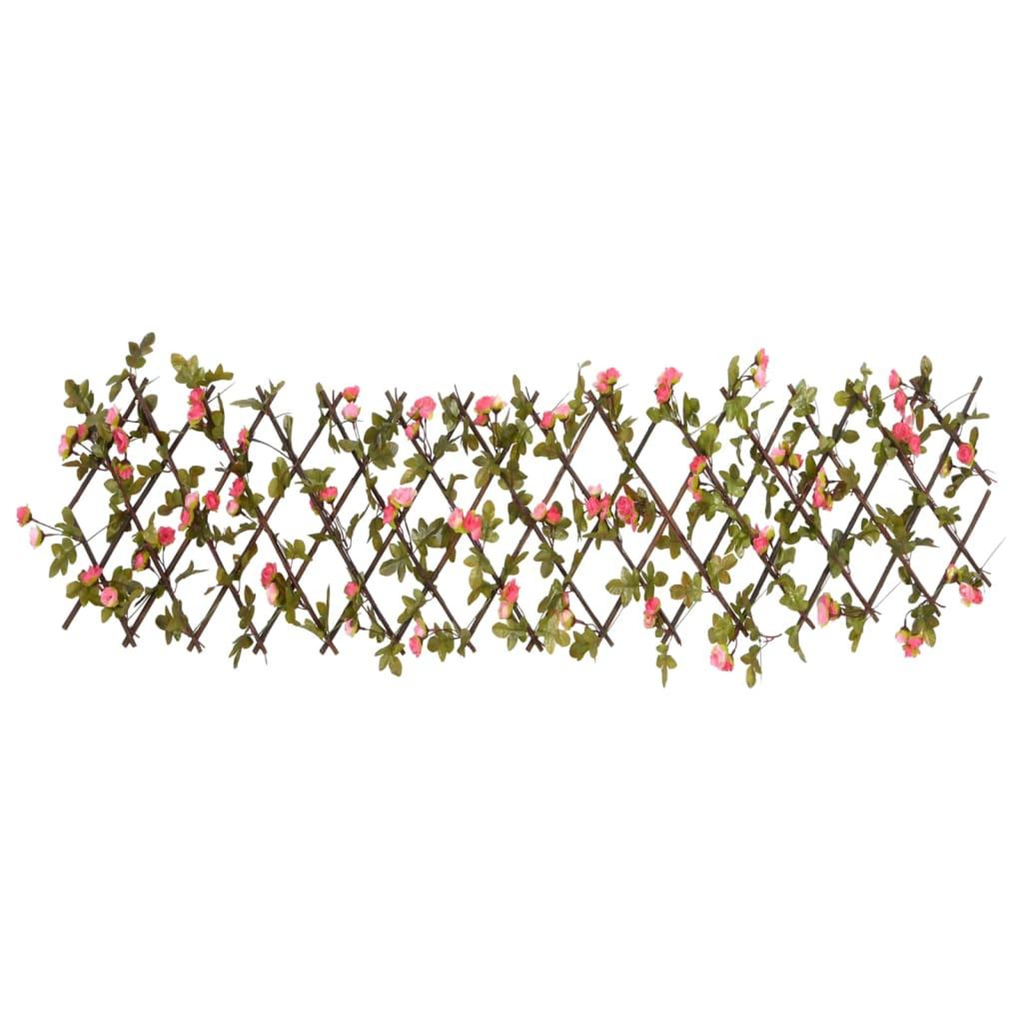 Voir la diapositive 3 : VIDAXL vidaXL Treillis de lierre artificiel extensible 5 pcs 180x20 cm