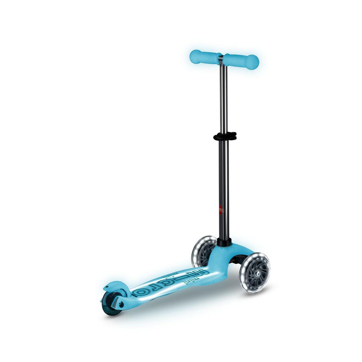 Micro Trottinette  Mobility à trois roues Glow LED Plus Glacier Aqua MMD214