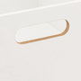 Voir la diapositive 2 : FIVE Boîte de Rangement en Bois  Mix n'Modul  15x31cm Blanc