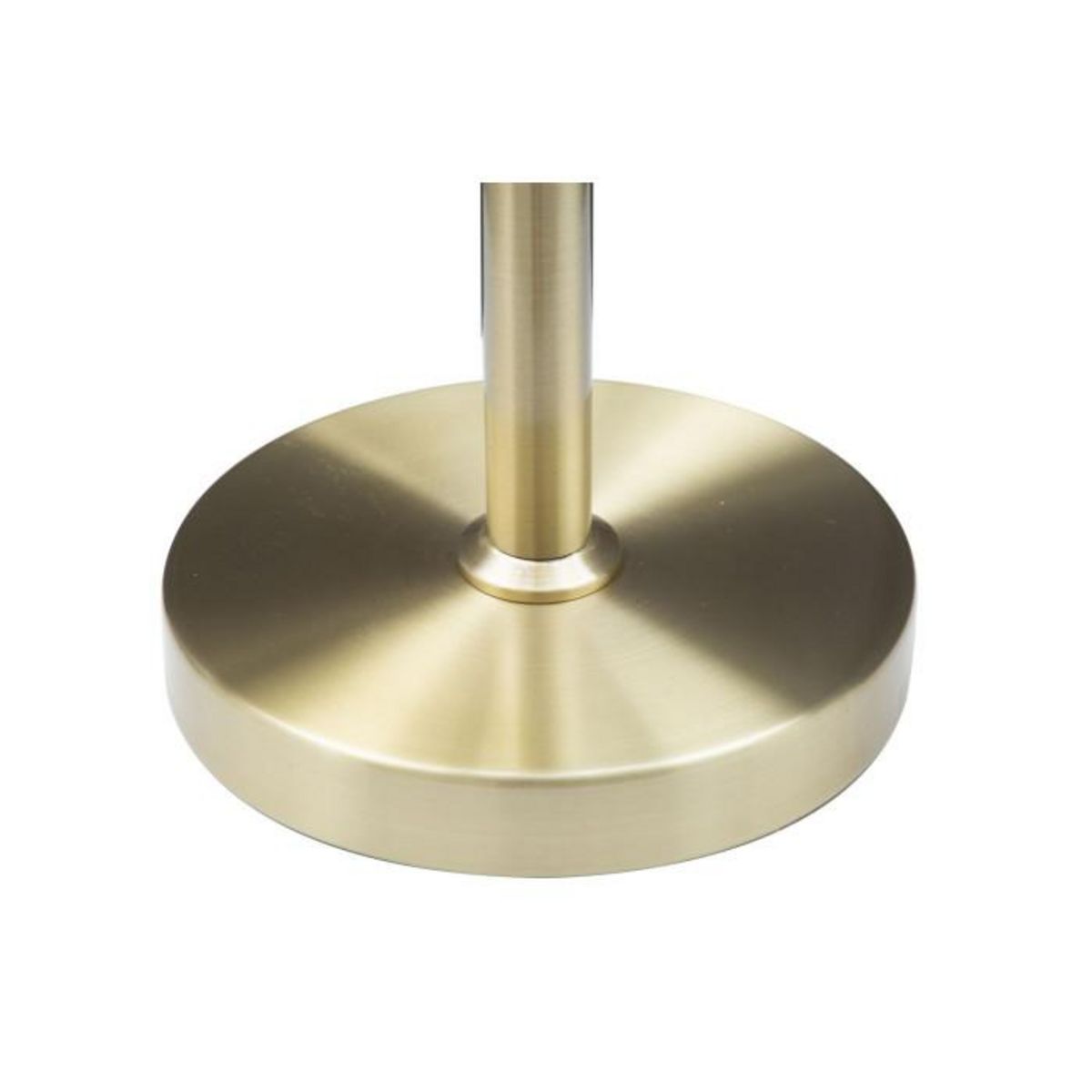 Paris Prix Lampe à Poser Design 4 Sphères  Glamy  74cm Blanc & Or