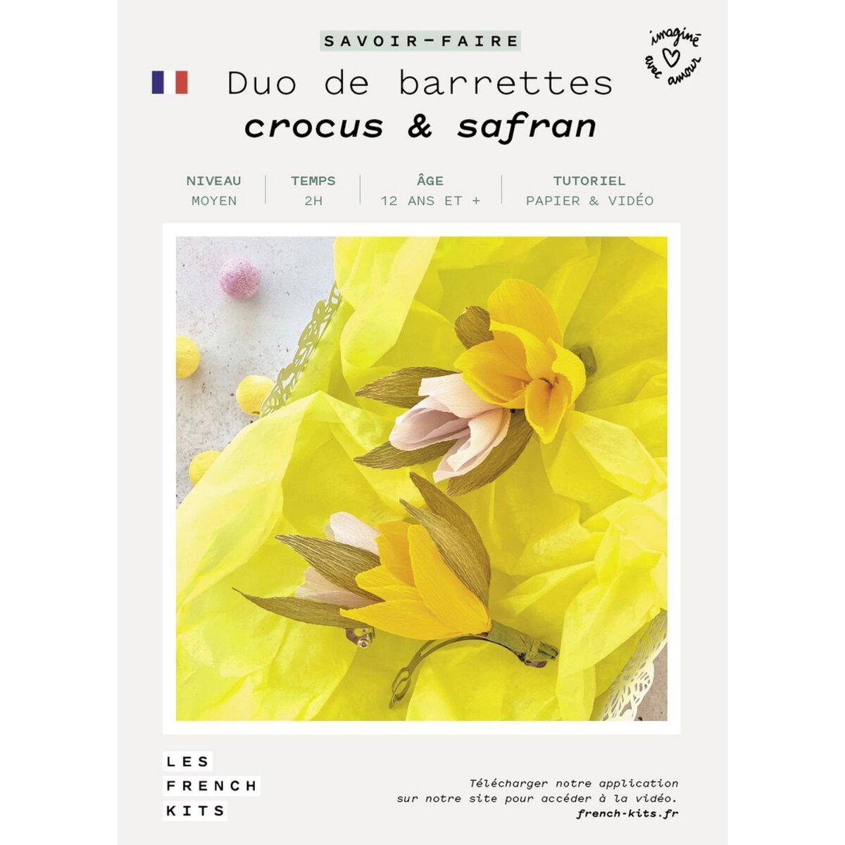 2 Coffrets DIY papier - 12 marque-pages pas cher 