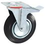 Voir la diapositive 3 : VIDAXL Roulettes pivotantes avec double frein 4 pcs 200 mm