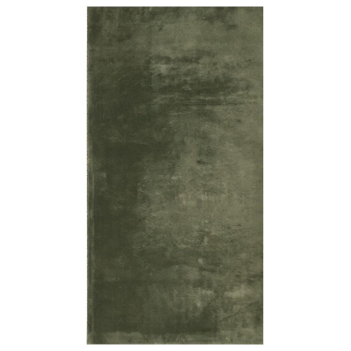 VIDAXL Tapis HUARTE a poils courts doux et lavable vert foret 60x110cm