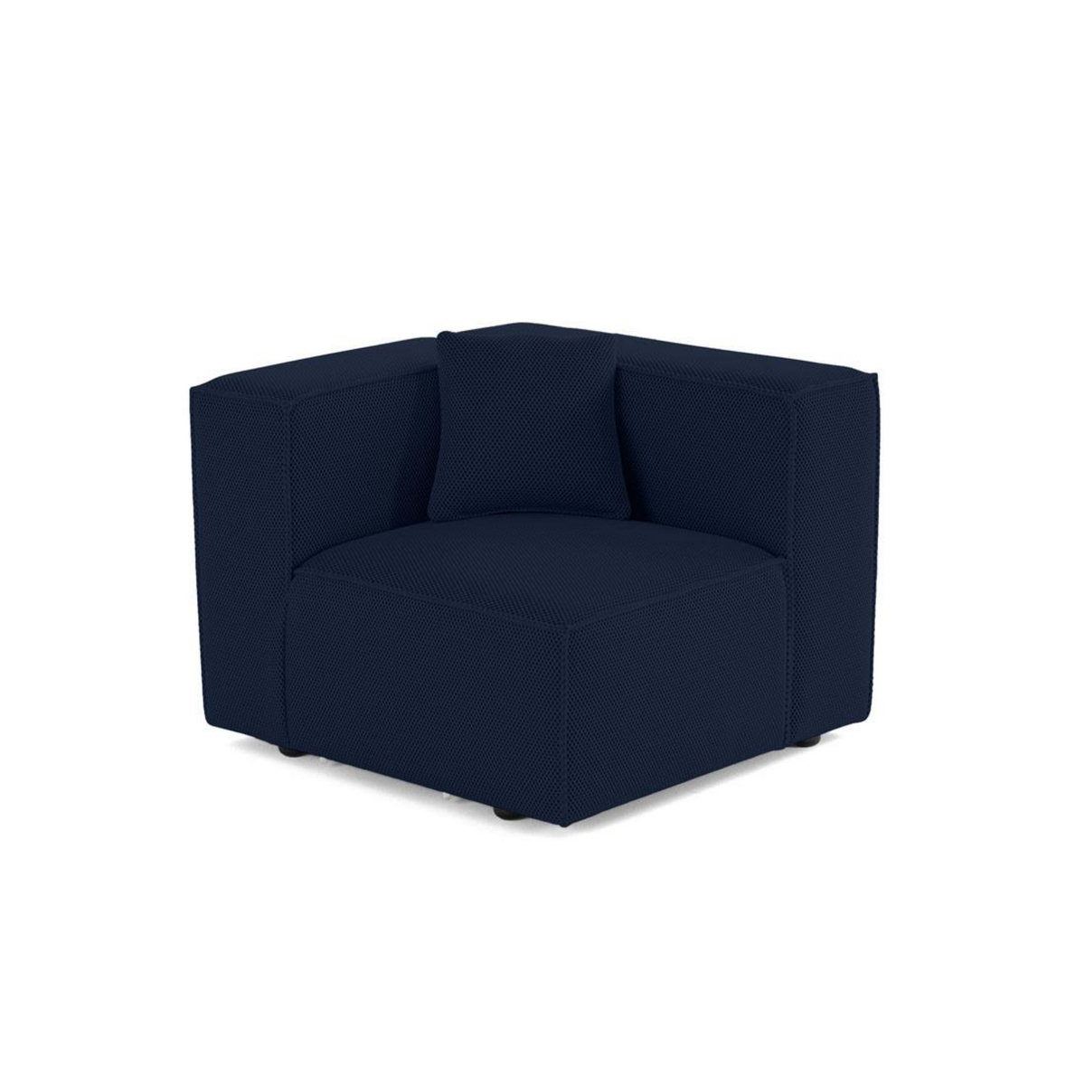 LISA DESIGN Arty - module d'assise droit - en tissu mailles 3d