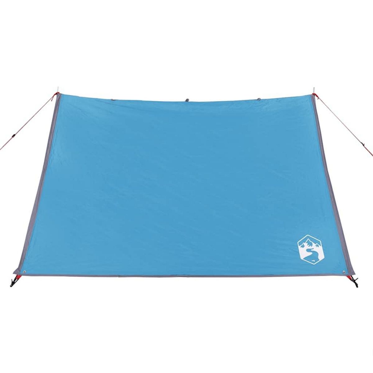 VIDAXL Tente de camping 2 personnes bleu impermeable