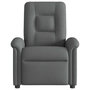 Voir la diapositive 3 : VIDAXL Fauteuil de massage inclinable Gris fonce Tissu