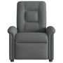 Voir la diapositive 3 : VIDAXL Fauteuil de massage inclinable Gris fonce Tissu