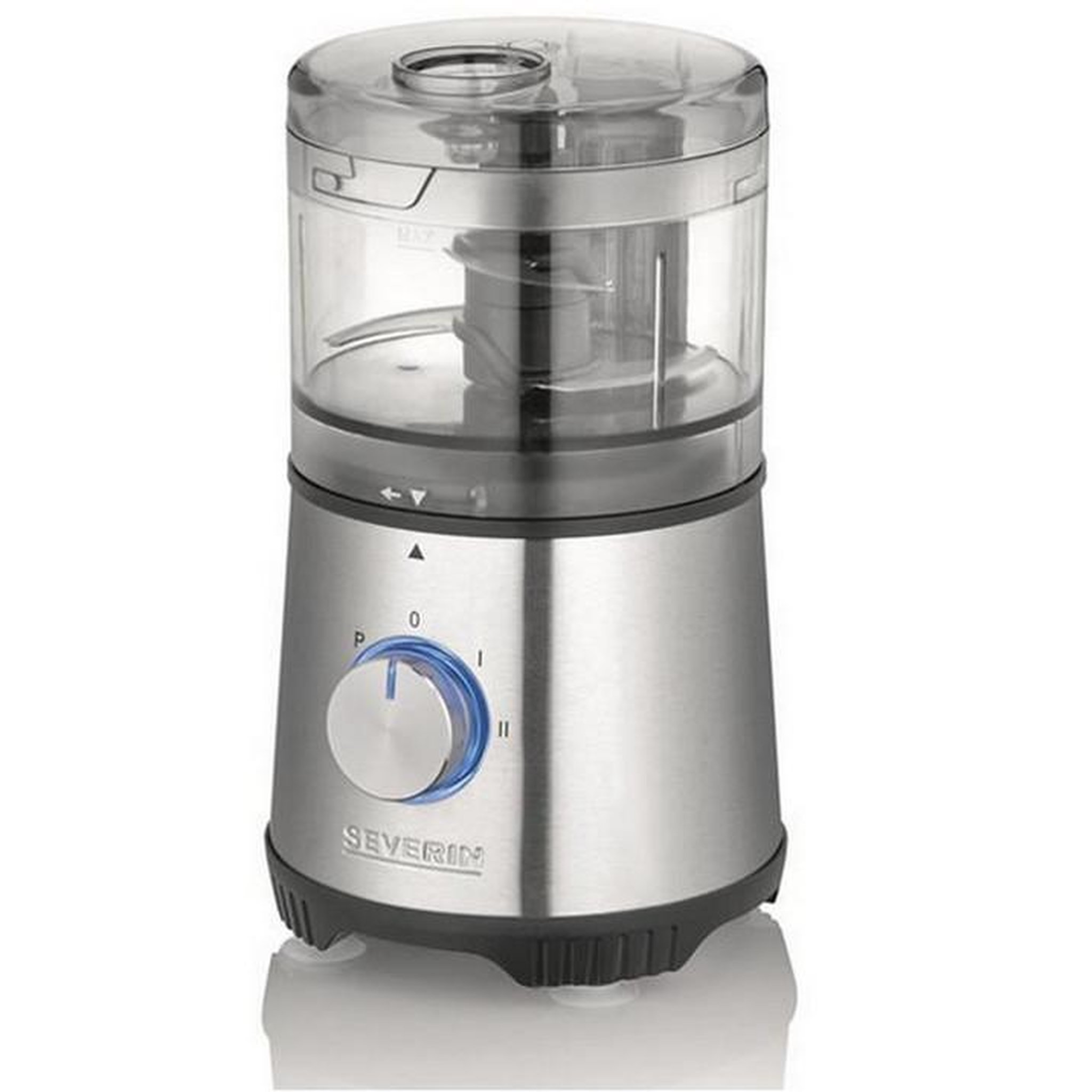 Voir la diapositive 2 : SEVERIN Hachoir multifonction 0.5l 400w noir/inox - km3865