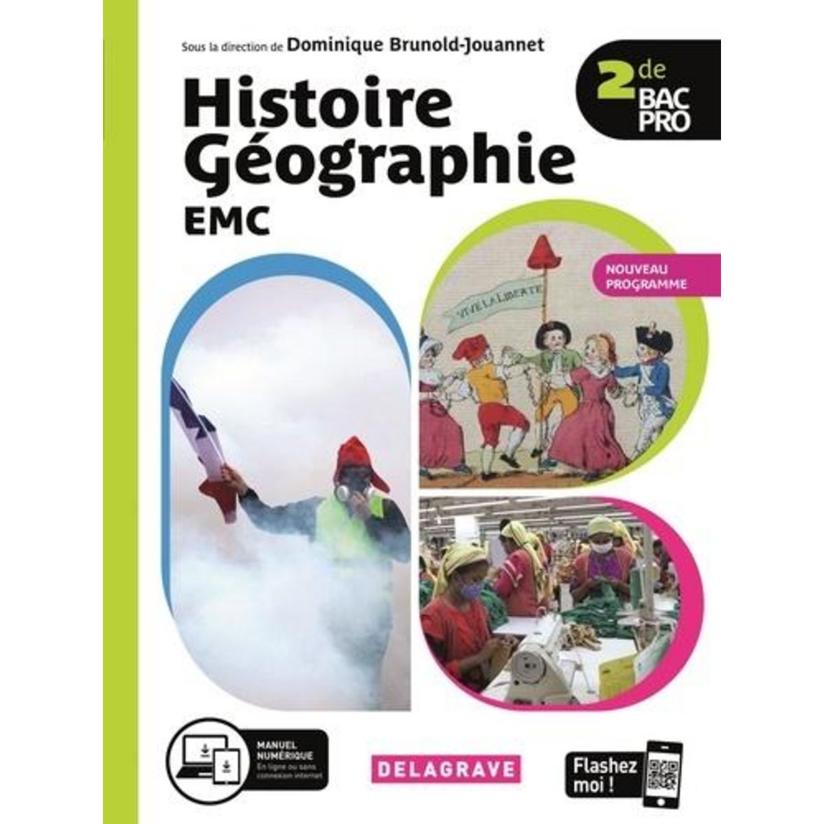 HISTOIRE GEOGRAPHIE EMC 2DE BAC PRO. MANUEL ELEVE, EDITION 2020, Le Marrec Laurys