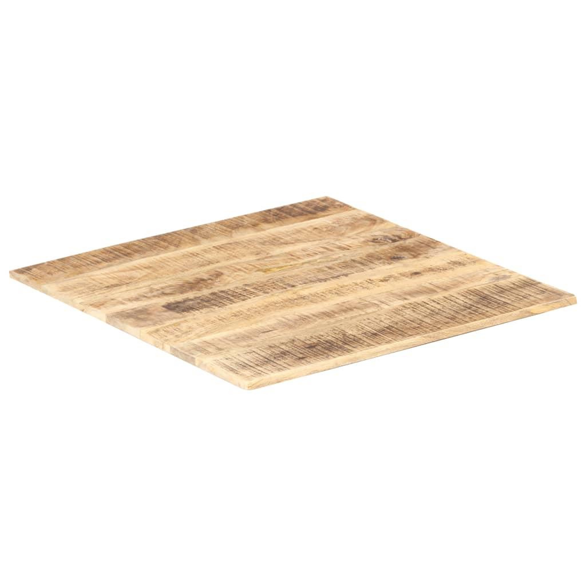 Voir la diapositive 2 : VIDAXL Dessus de table Bois de manguier solide 15-16 mm 70x70 cm