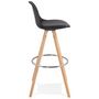 Voir la diapositive 3 : Paris Prix Tabouret de Bar  Bjarki  95cm Noir