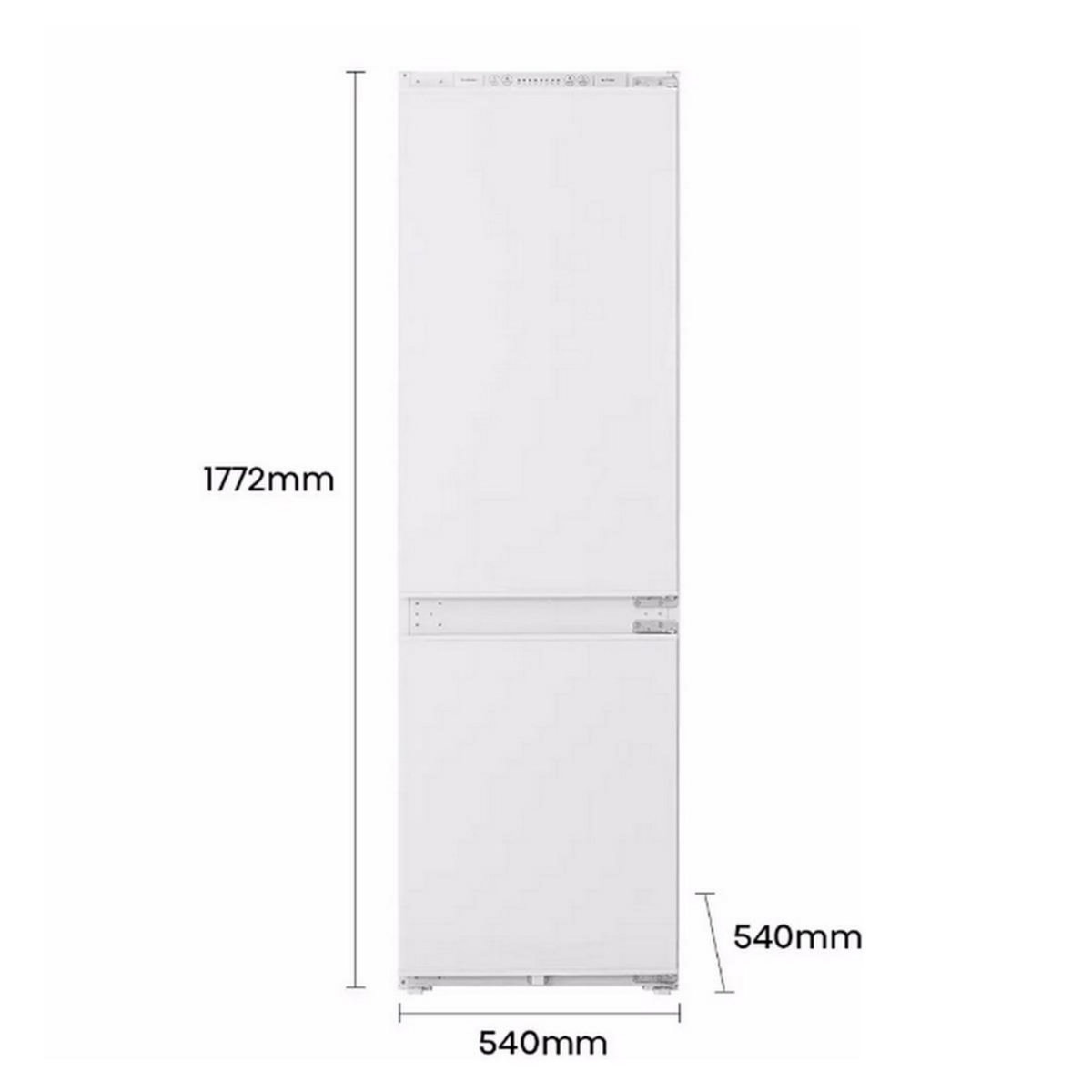 Hisense Réfrigérateur combiné intégrable à glissières 246l - RIB312F4AWE