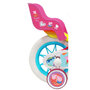Voir la diapositive 2 : HASBRO Vélo enfant 12'' - Modèle Peppa Pig  pour enfant de taille 85 à 100 cm avec stabilisateurs - 1 Frein - Panier avant - Porte poupée arrière et roues bâtons