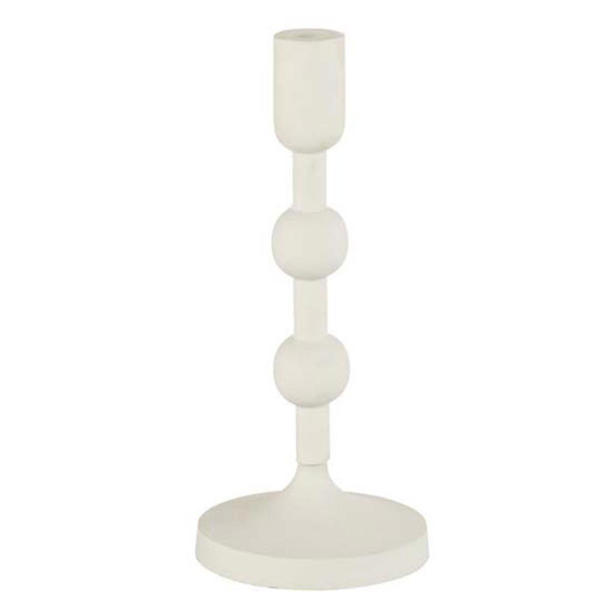 J-LINE Chandelier rond design  izy  28cm blanc