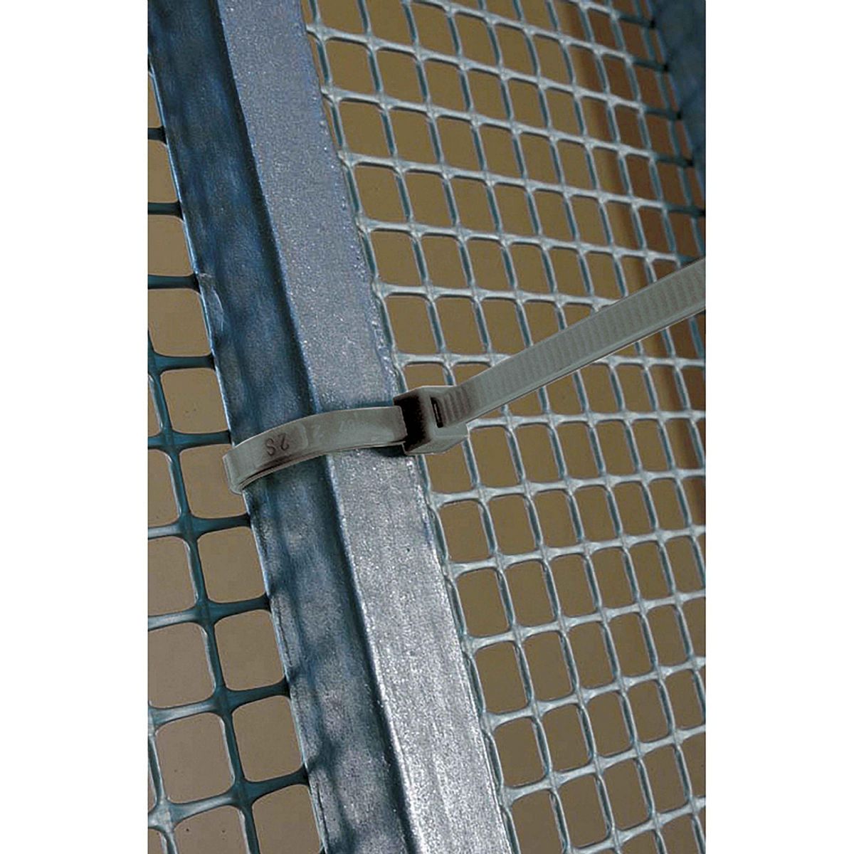 Tenax Liens gris 10cm 50 pièces