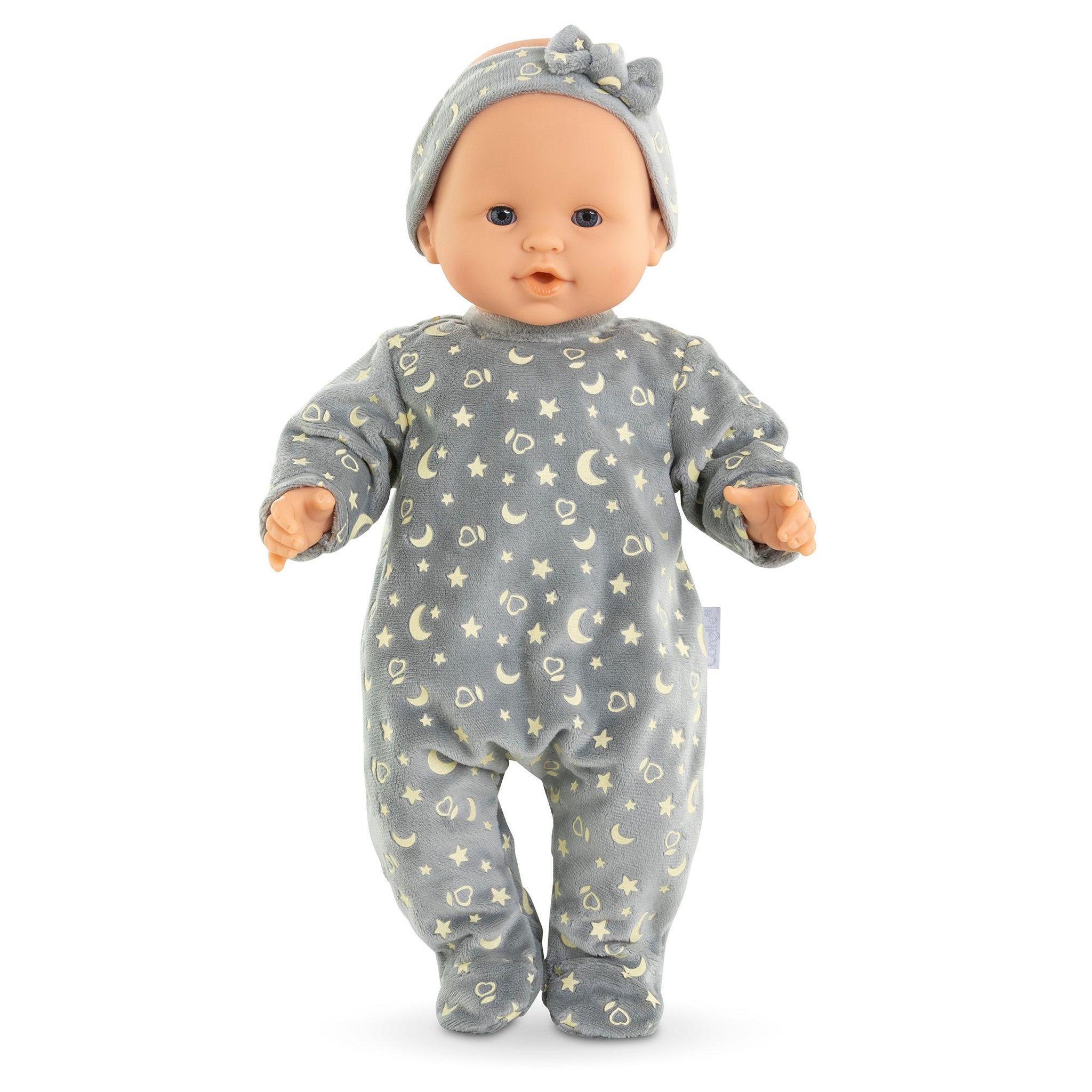 Voir la diapositive 2 : Corolle Pyjama Brille dans la Nuit & Bandeau pour poupon 36 cm