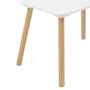 Voir la diapositive 4 : Atmosphera Kids Table Enfant & 2 Chaises  Alex  58cm Blanc
