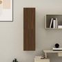 Voir la diapositive 4 : VIDAXL Meuble TV mural Chene marron 30,5x30x110 cm