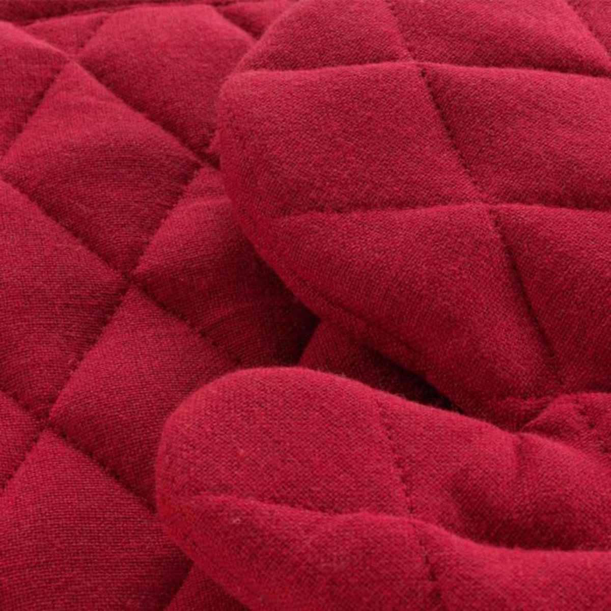 Paris Prix Gant & Manique Uni  Cerisette  28cm Rubis