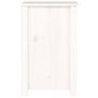 Voir la diapositive 5 : VIDAXL Tables de chevet 2 pcs Blanc 40x35x55 cm Bois de pin solide