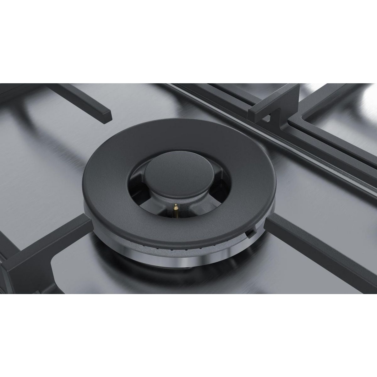 Siemens Table inox gaz 90cm 5 feux - ec9a5rb90