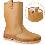 JALLATTE Bottes de sécurité fourrées JALFRIGG SAS CI S3 SRC marron P45 JALLATTE 00J0652 T45