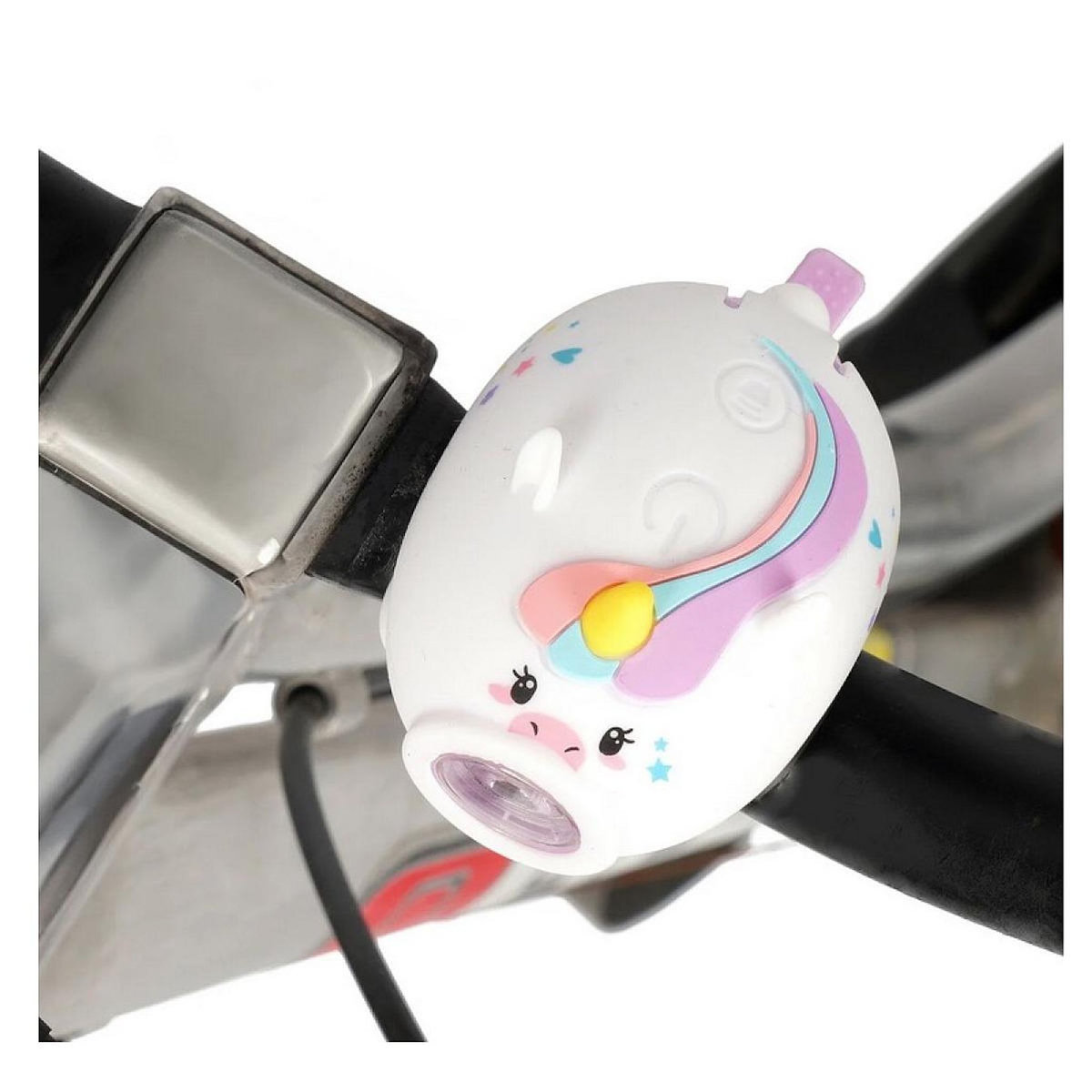 LEGAMI Phare Avant pour Velo avec Sonnette - Licorne