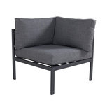 Paris Prix Module Canapé d'Angle de Jardin  Copacabana  74cm Noir