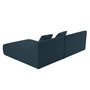 Voir la diapositive 5 : LISA DESIGN Onyx - canapé modulable d'angle réversible 4 places - en tissu mailles 3d